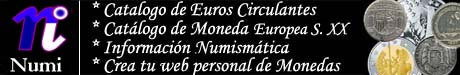 Numi: Catálogo de Euros Circulantes